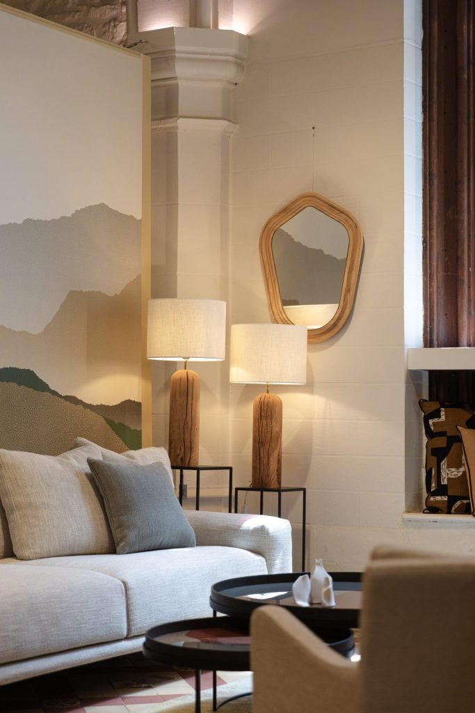 Lampe Saint-Briac chêne collection n3 Suite13 Home